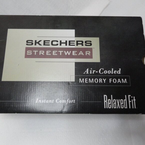 Skechers Melson Chad Slip on Sneaker Gray Relaxed Fit Air Cooled Men's Size 14 - Picture 11 of 16